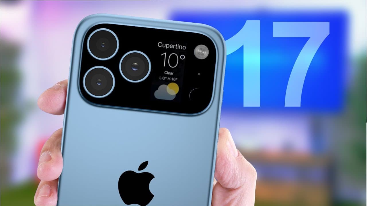 Rumores del iPhone 17 Air: Diseño Ultrafino y recanea en cámaras