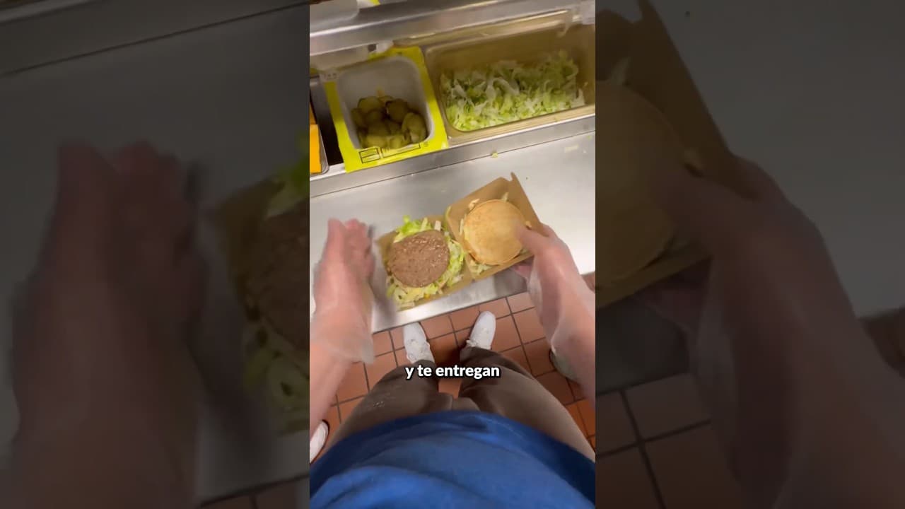 HAMBURGUESA DE $2 vs $1500