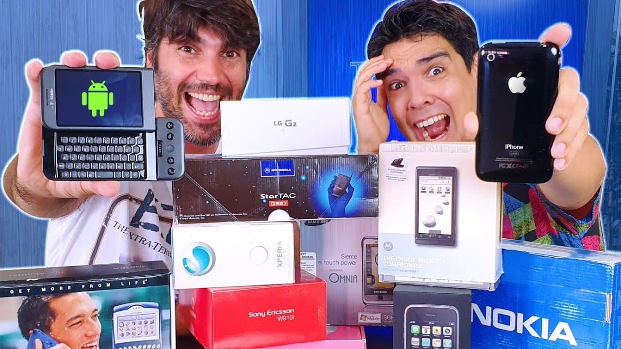 Batalla Épica de Teléfonos Retro!!! (1)