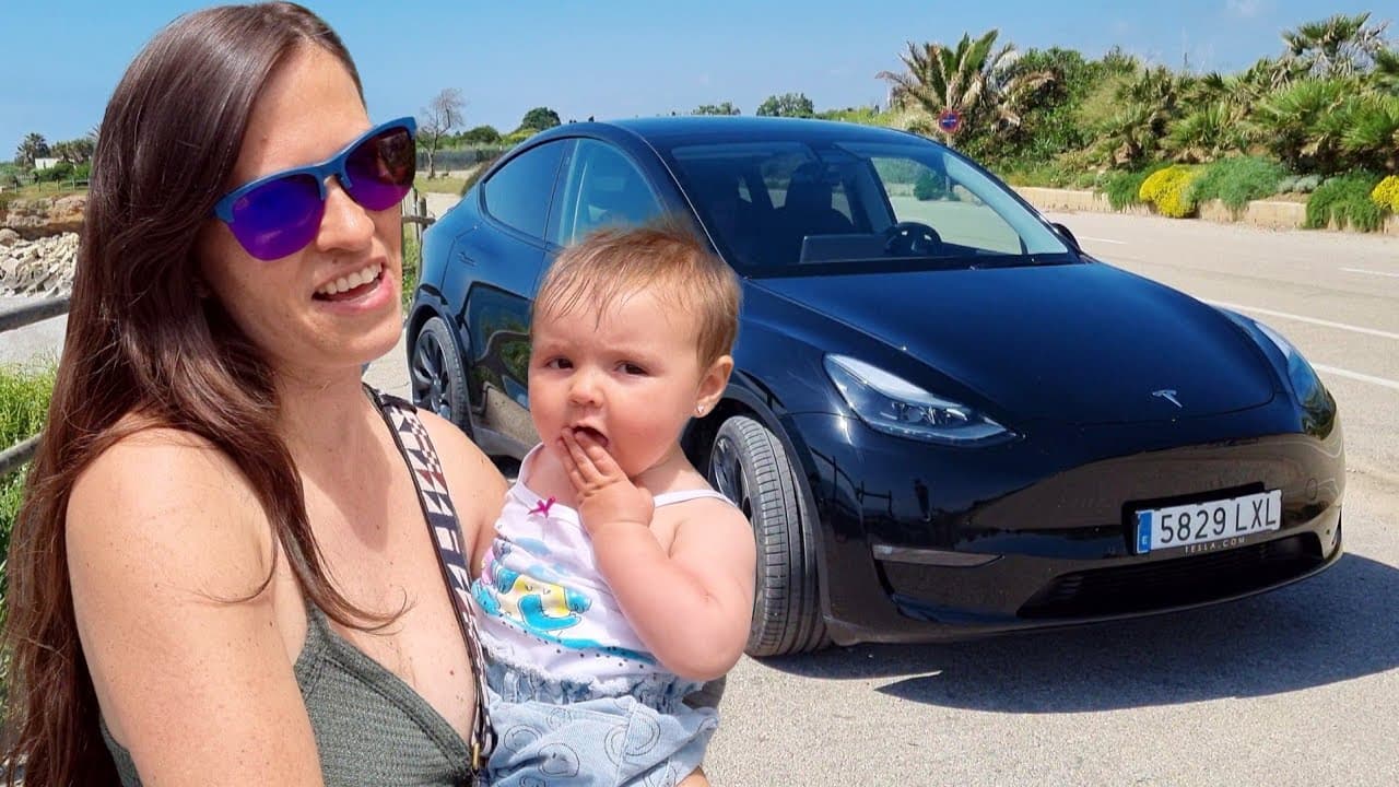 El nuevo Tesla Model Y familiar va como un Ferrari!!! Nos vamos de viaje...