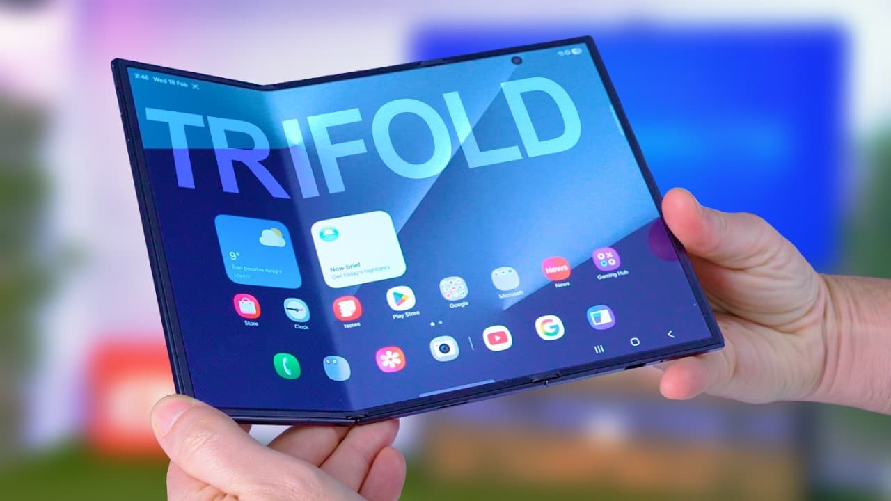 Galaxy Z TriFold: Duras pruebas del teléfono de tres pantallas