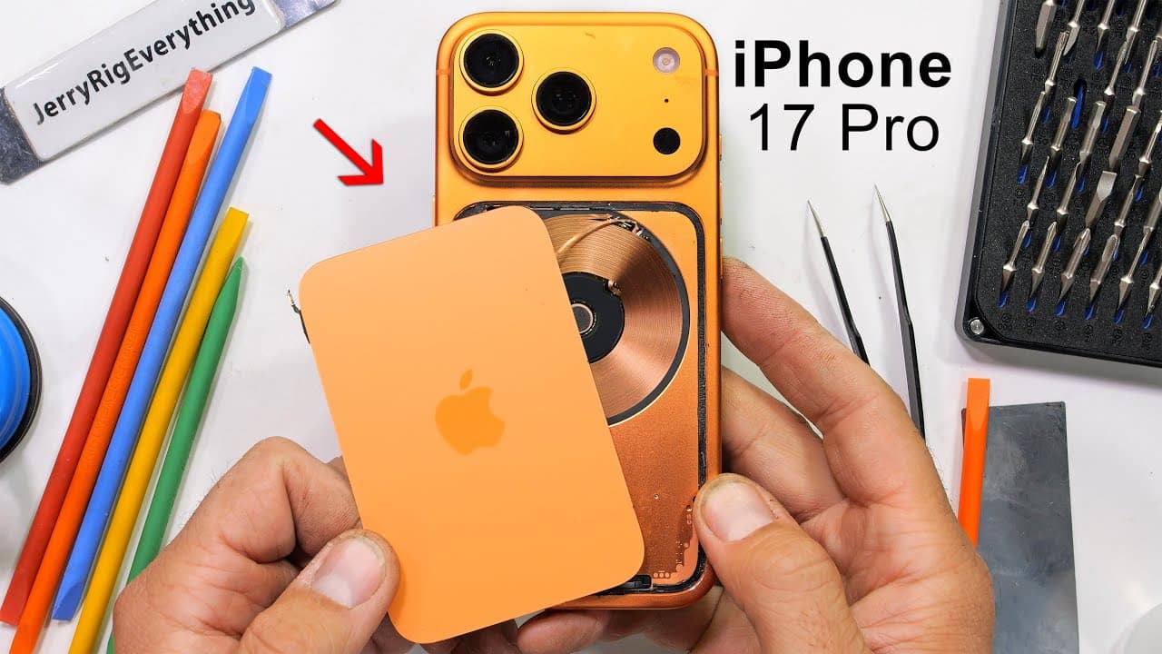 iPhone 17 Pro Desarmado: La Revolución en Reparabilidad que Apple Necesitaba