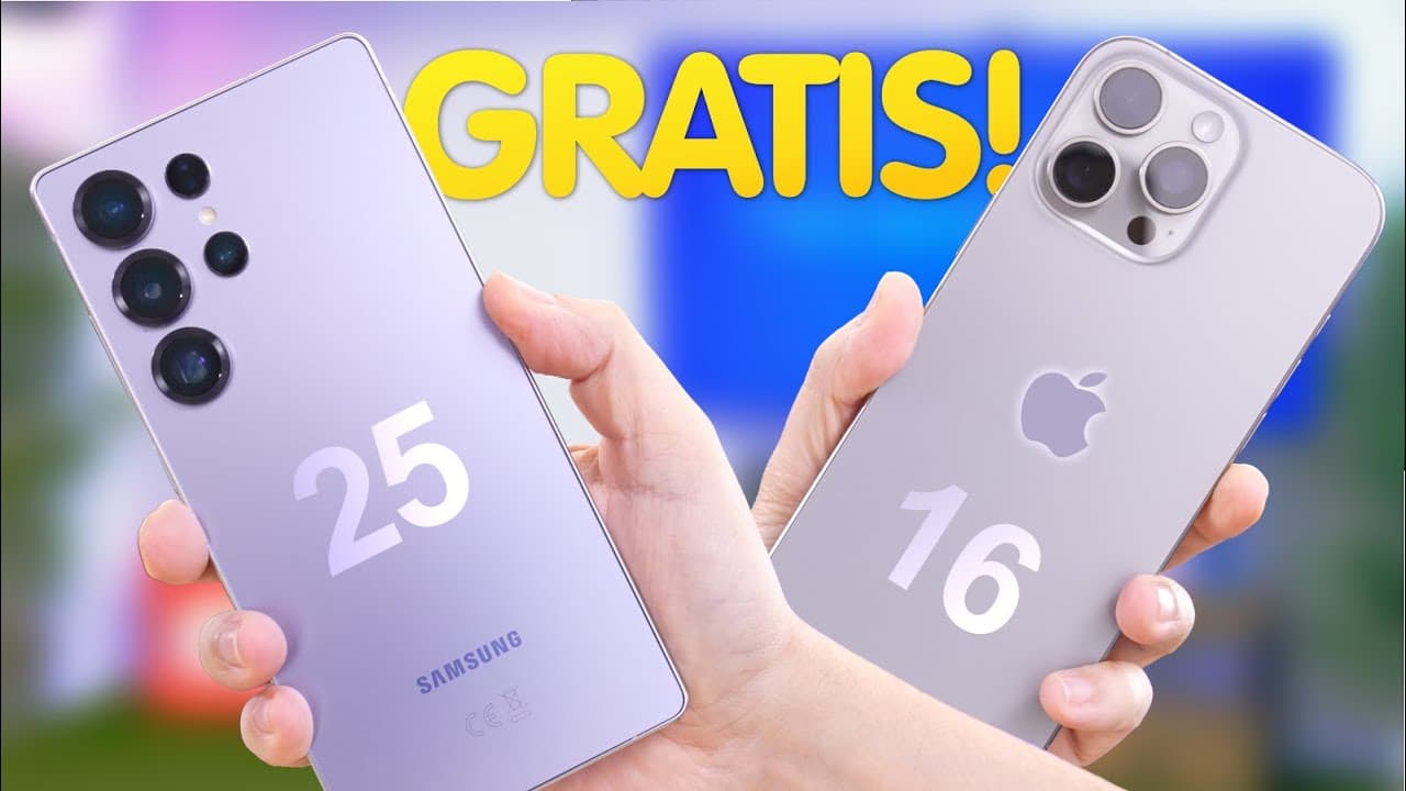 iPhone 16 Pro Max vs Galaxy S25 Ultra: ¿Cuál elegir y cómo ganarlo gratis?